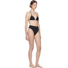 Versace Underwear Black Medusa Coin High-Waisted Bikini Bottoms