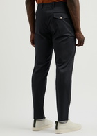 Paul Smith Slim-leg Stretch-cotton Chinos Navy