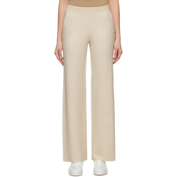 Photo: Loro Piana Beige Baby Cashmere Villefranche Lounge Pants