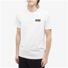 Napapijri Men's Iaato Patch Logo T-Shirt in Bright White