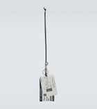 Balenciaga Train Ticket keychain