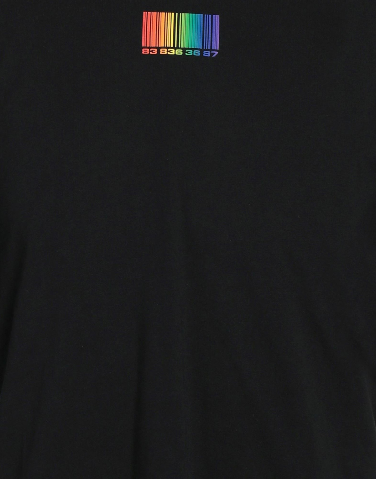 Vetements Mens T-shirt in Black