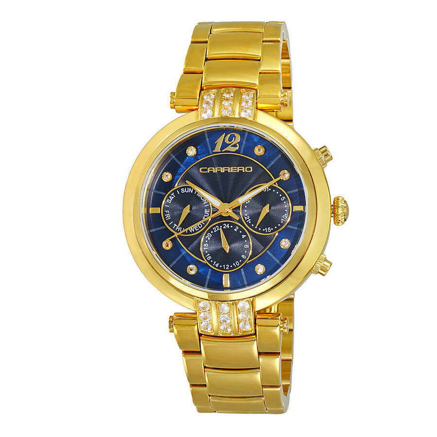 Torino Carrero Adelina GMT Quartz Blue Dial Ladies Watch CL1G03BUJ