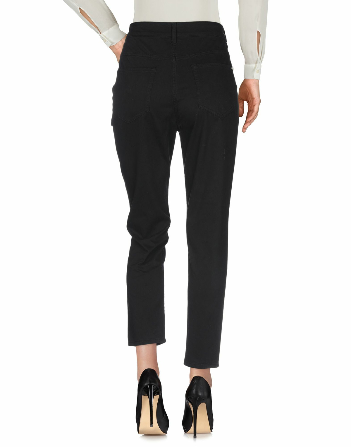 Manila Grace Womens Pants in Black