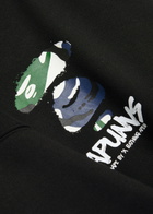 Aape Logo Cotton-blend Sweatshirt Black