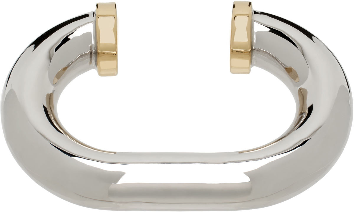 Rabanne Silver XL Link Bracelet Paco Rabanne