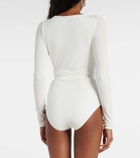 Tove Jennifer cutout crêpe jersey bodysuit