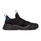 Valentino Black and Navy Valentino Garavani Rockrunner Plus Sneakers