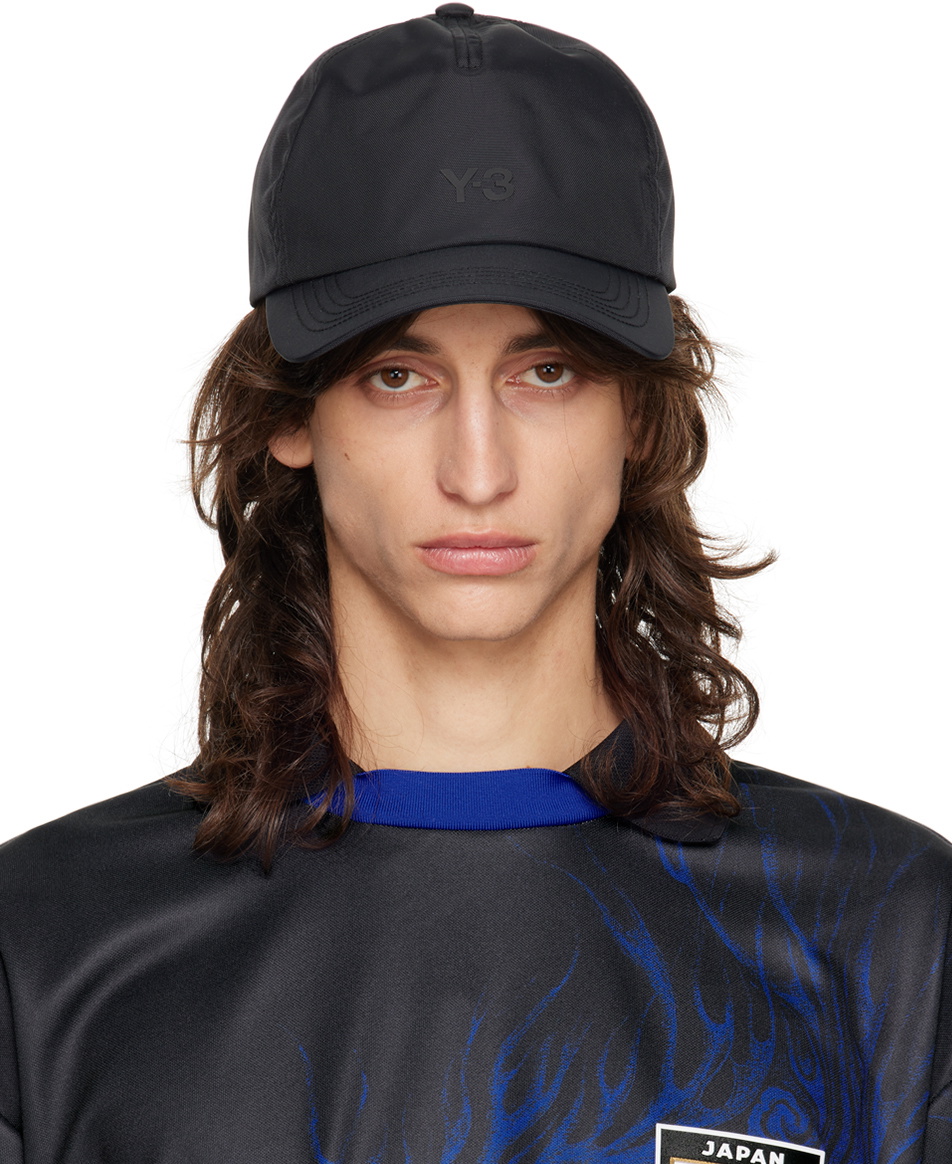 Y-3 Black Nylon Cap Y-3