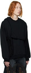Ottolinger SSENSE Exclusive Black Sweatshirt
