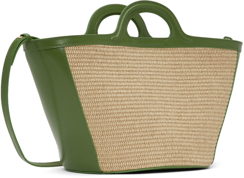 Marni small Tropicalia tote bag - Green