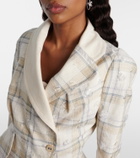 Vivienne Westwood Stormy tartan cotton-blend jacket