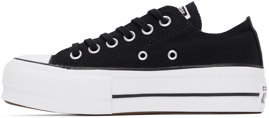 Converse Black Chuck Taylor All Star Lift Low Sneakers