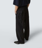 Loewe Cotton and silk cargo pants