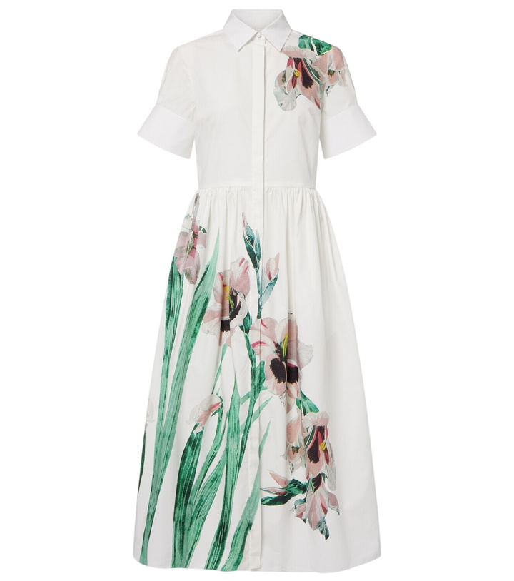 Photo: Erdem Floral cotton shirt dress