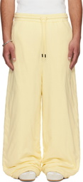 LU'U DAN Off-White Wadded Bontans Sweatpants