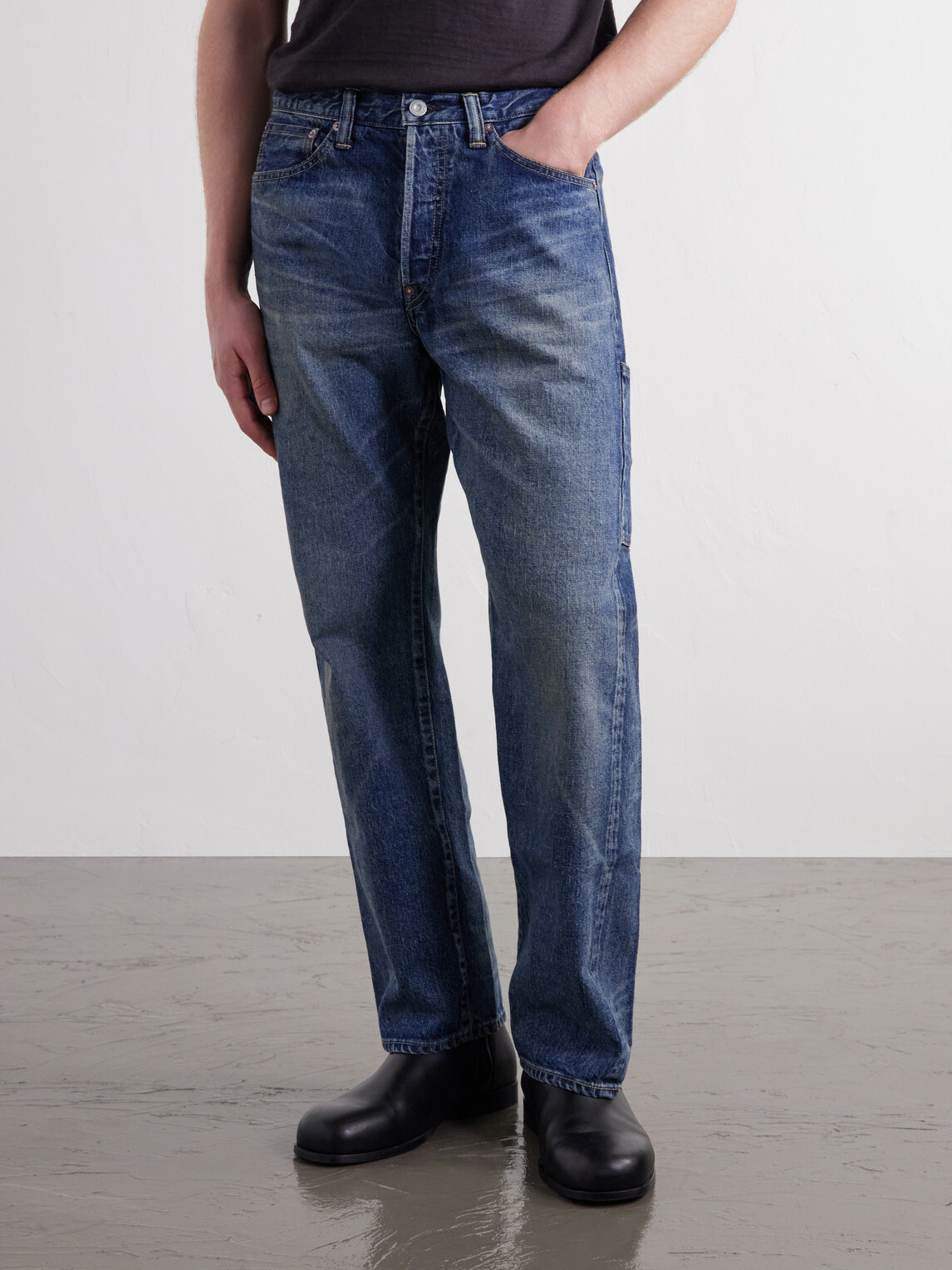 Human Made - Straight-Leg Jeans - Blue