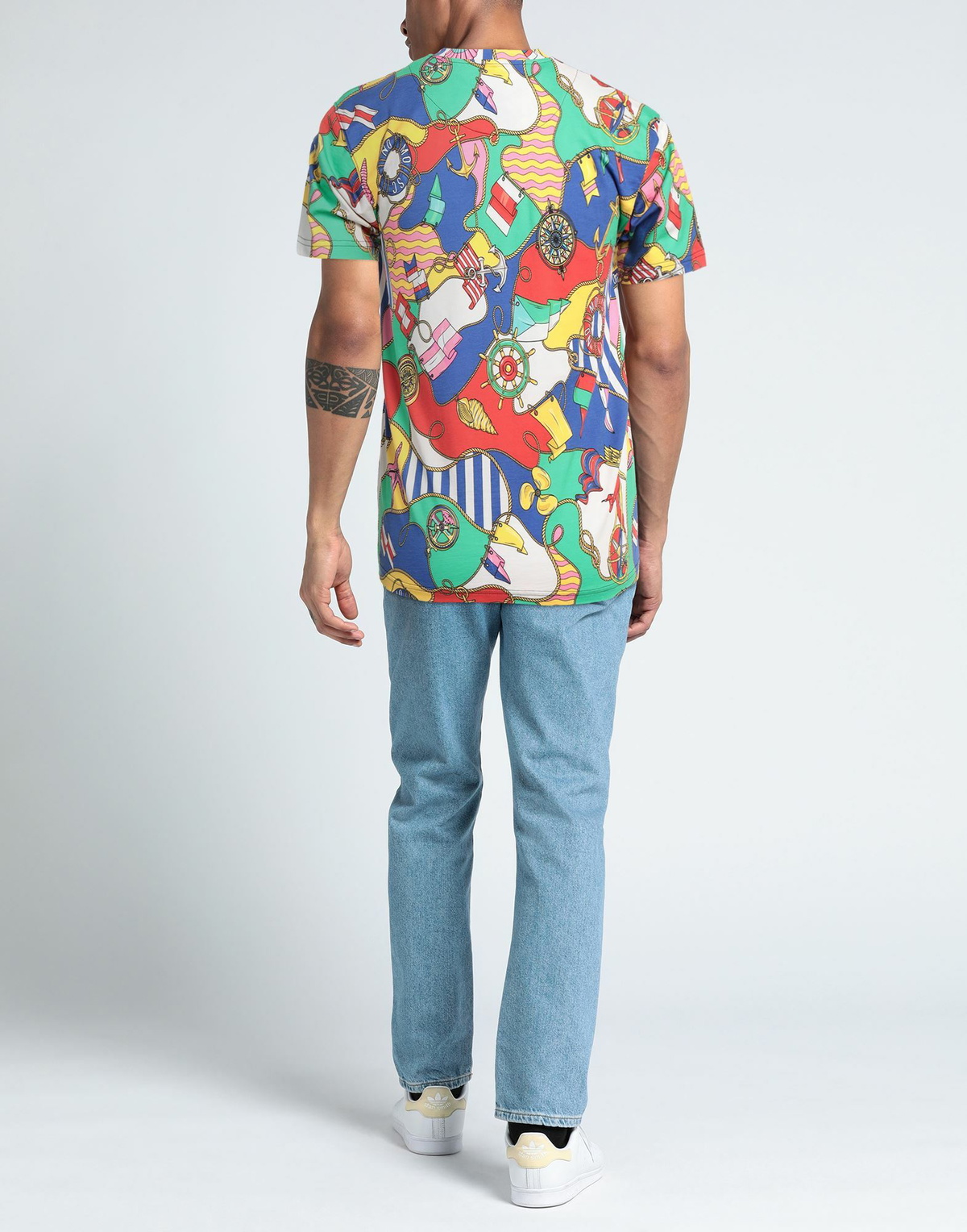 Moschino Mens T-shirt in Green