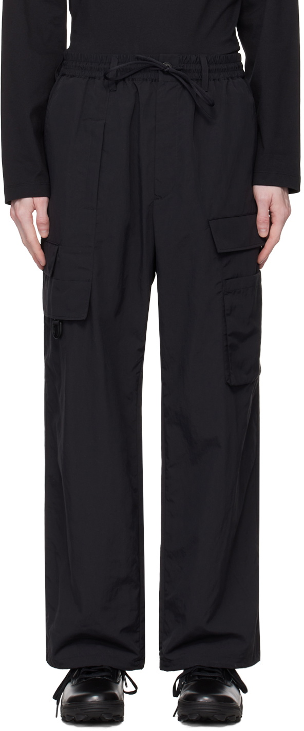 Multi-Pocket Crinkled Cargo Pants