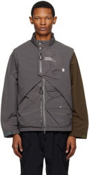CMF Outdoor Garment Gray Overlay Convertible Jacket
