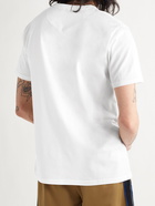 ALOYE - Printed Cotton-Jersey T-Shirt - White