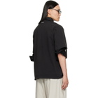 sacai Black Cotton Jersey T-shirt