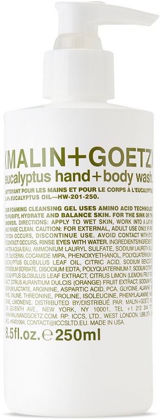 Photo: MALIN + GOETZ Eucalyptus Hand & Body Wash, 250 mL