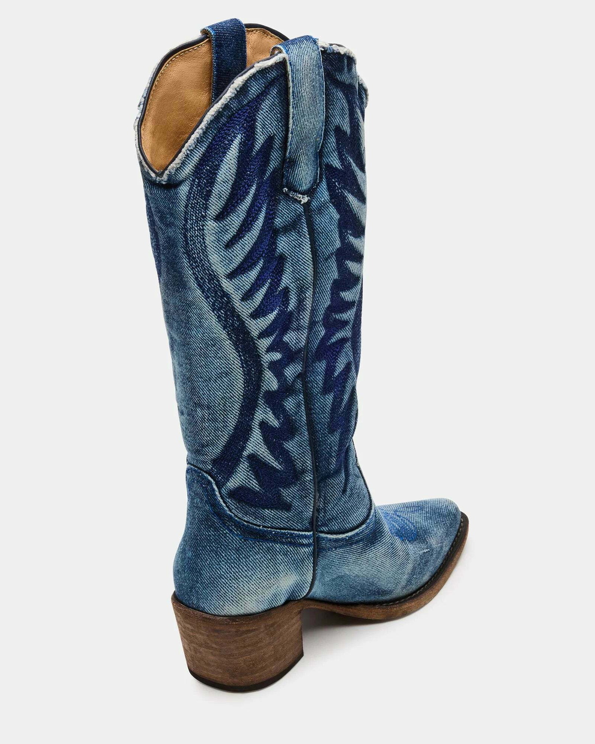 Steve Madden Albany-D Boots in Denim