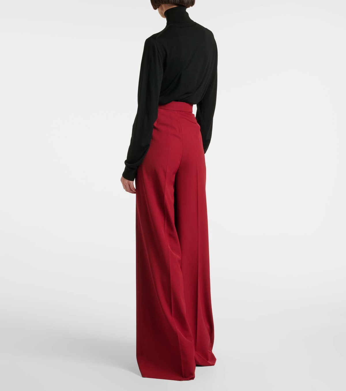 【関税＆送料込み】Max Mara Gabardine Wool Trousers Gabardine trousers | Max Mara