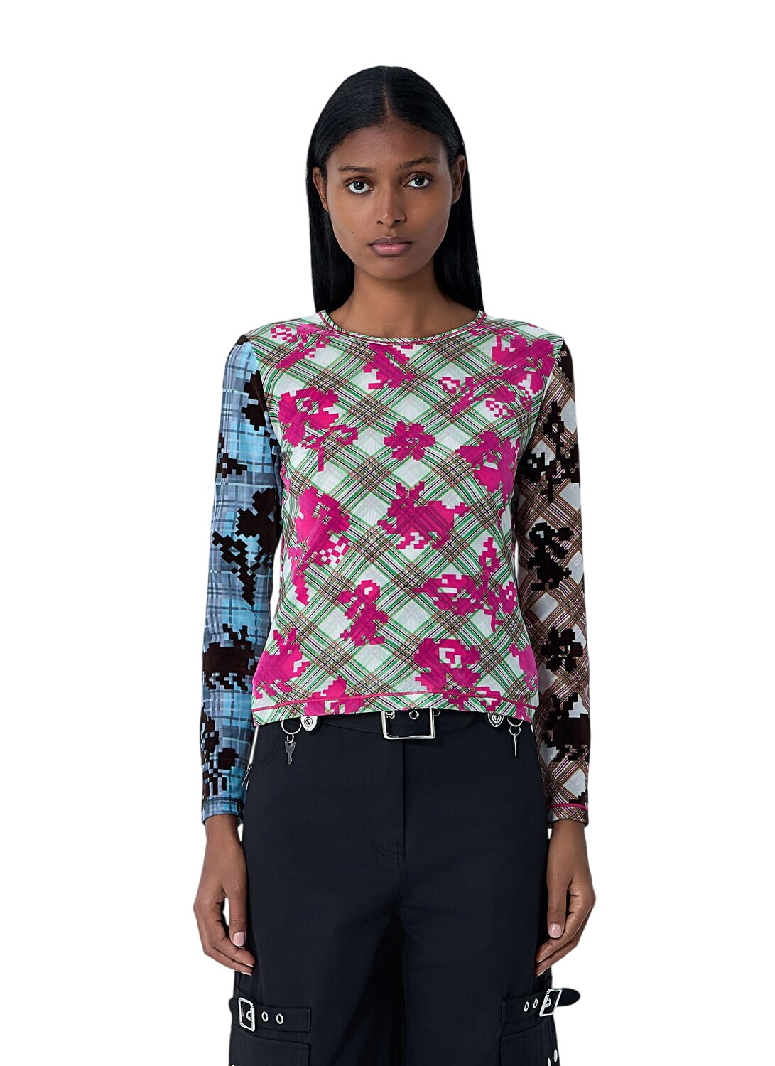 Chopova Lowena Red Klondike Long Sleeve T-Shirt Chopova Lowena