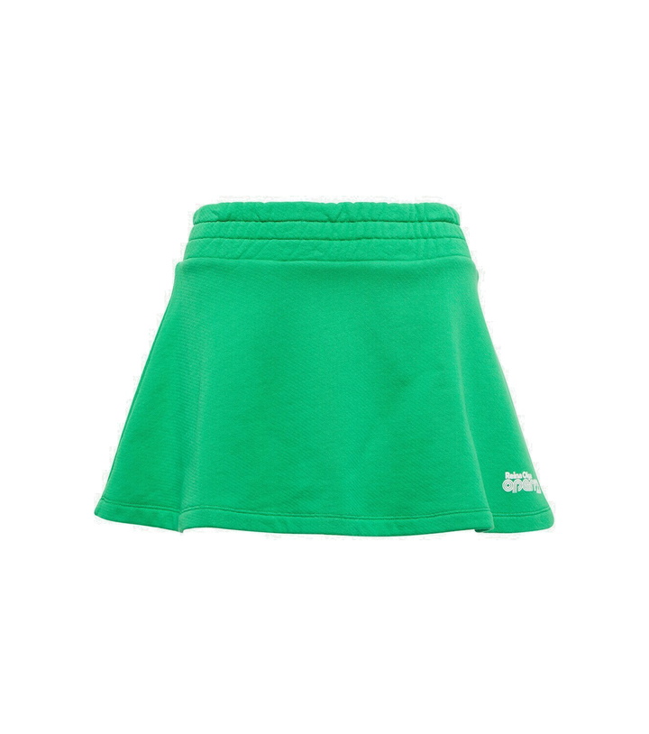Photo: Reina Olga Serena waffle-knit cotton tennis skirt
