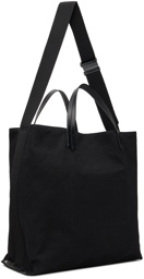 Jil Sander Black Printed Tote