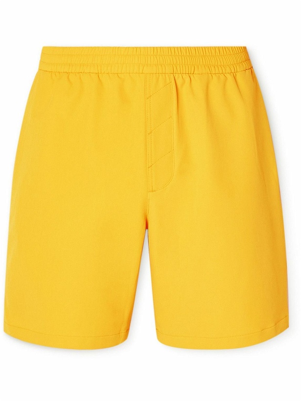 Photo: Outdoor Voices - Rectrek 7&quot; Stretch-Shell Shorts - Yellow