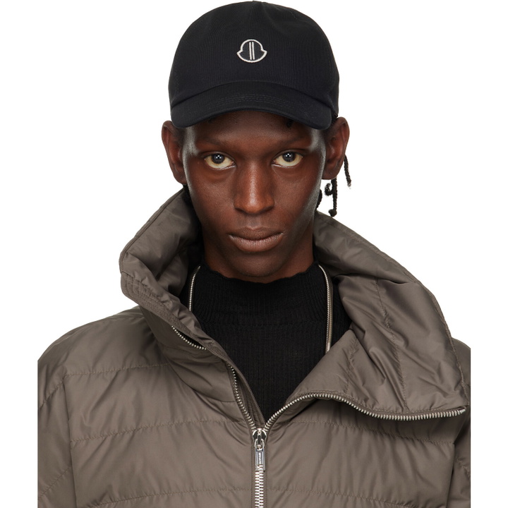 Photo: Rick Owens Moncler + Rick Owens Black Baseball Hat