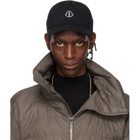 Rick Owens Moncler + Rick Owens Black Baseball Hat