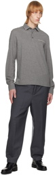 ZEGNA Gray Padded Trousers