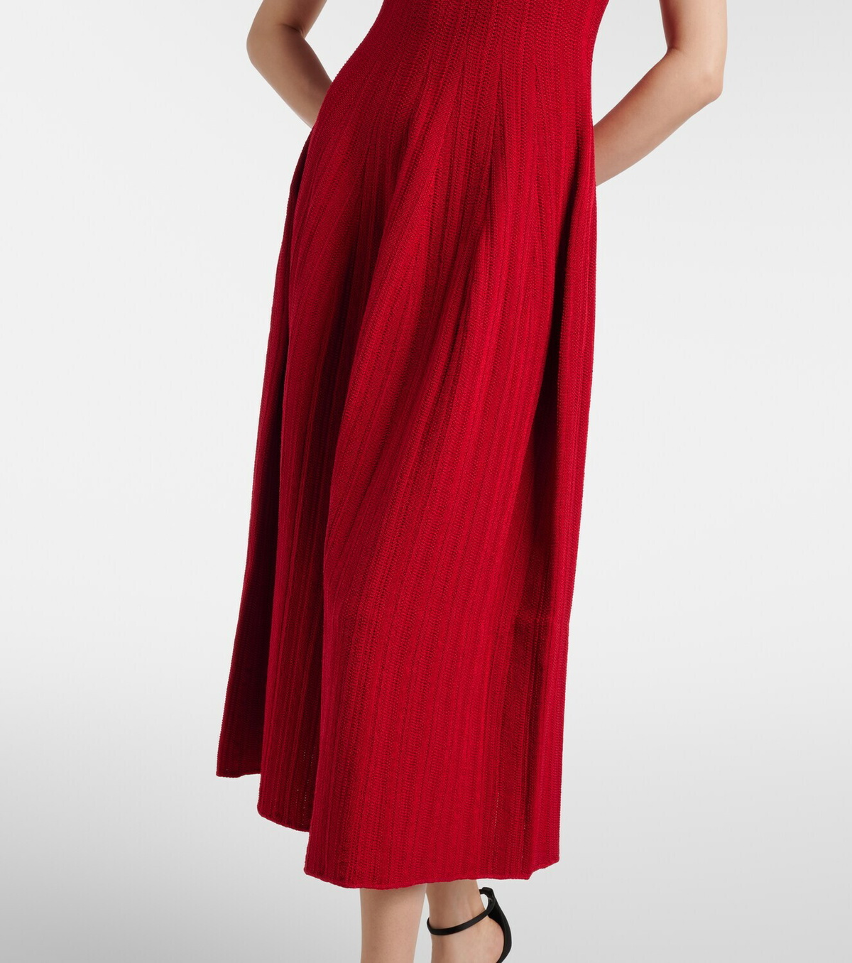 Ralph Lauren Collection Silk-blend midi dress