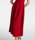 Ralph Lauren Collection Silk-blend midi dress