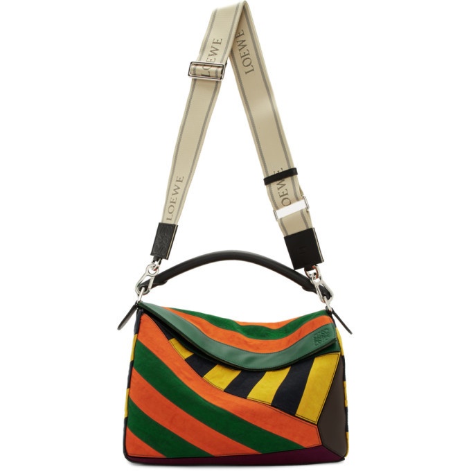 Photo: Loewe Multicolor Large Puzzle Rugby Bag