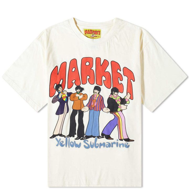 Photo: MARKET x Beatles Yellow Submarine Pose T-Shirt in Cream