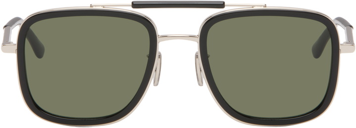 Photo: Givenchy Silver & Black Day Sunglasses