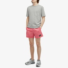 Calvin Klein Men's Monogram Logo Nylon Swim Shorts in Pink