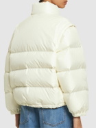 GUCCI - Padded Nylon Down Jacket W/web