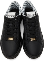 Versace Jeans Couture Black Court Sneakers