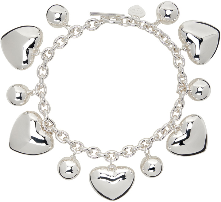 Photo: ALL-IN Silver Charm Necklace