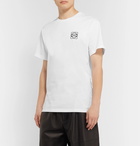 Loewe - Logo-Embroidered Cotton-Jersey T-Shirt - White