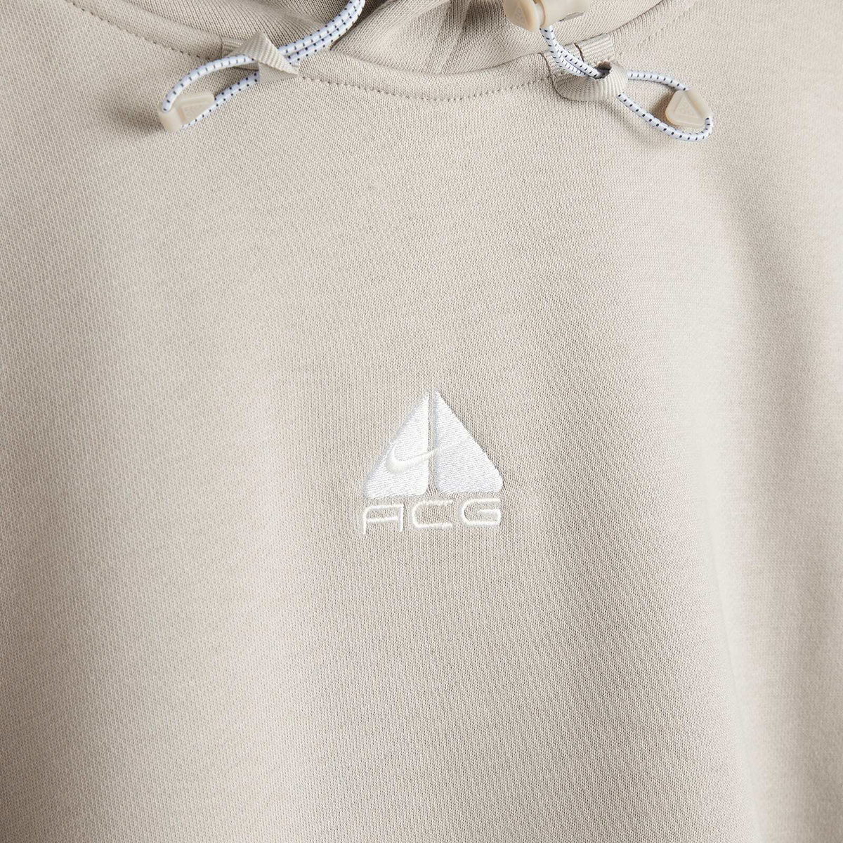 Nike ACG Therma-FIT Fleece Pullover Hoodie in Grey/Blue/White