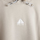 Nike ACG Therma-FIT Fleece Pullover Hoodie in Grey/Blue/White