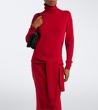 Moncler Wool and cashmere turtleneck sweater