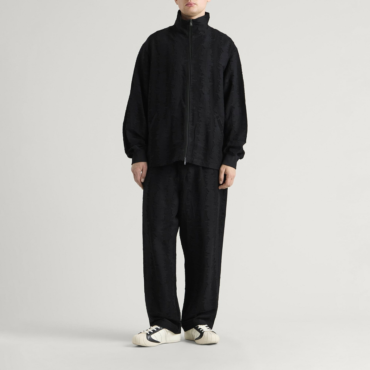 Y-3 Men's Deco Stitch Track Top in Black